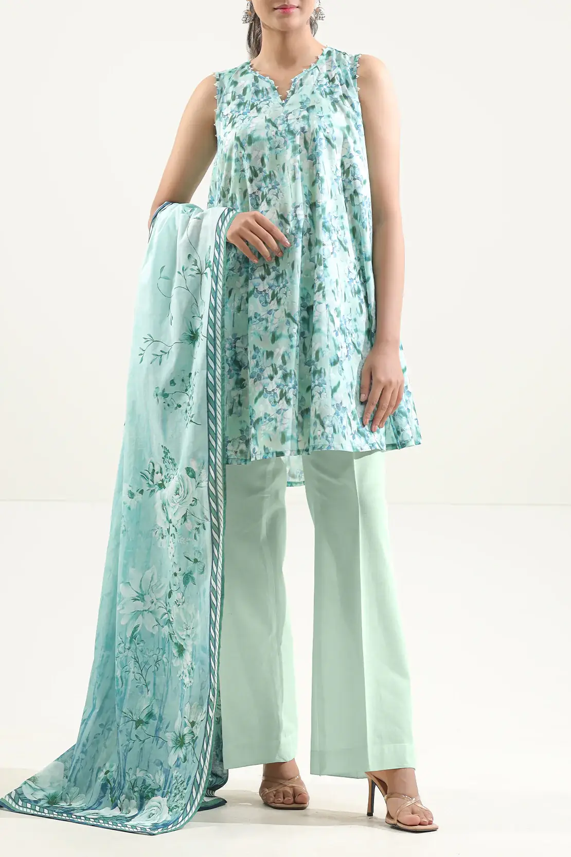 SAYA - New Arrival: 3pc Lawn