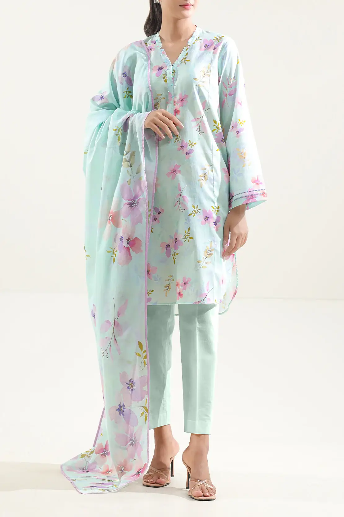 SAYA - New Arrival: 3pc Lawn