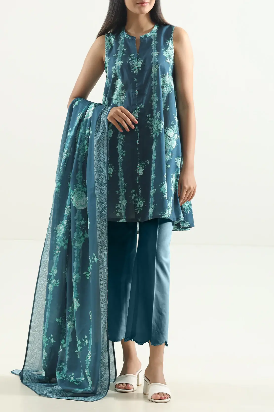 SAYA - New Arrival: 3pc Lawn